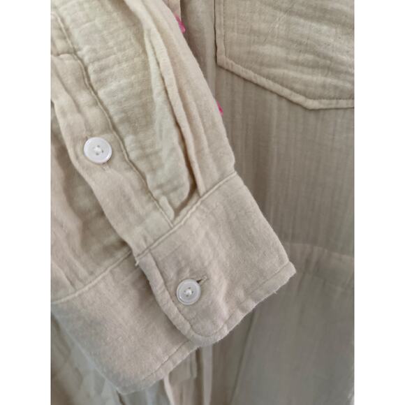 Aritzia Wilfred‎ Free Orne Button Up Jumpsuit Light Sand Size Small - Picture 13 of 14